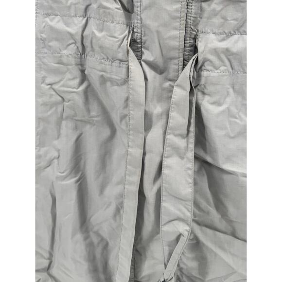 THE NORTH FACE Women's Gray Double Closure Long Sleeve Hooded Trench Coat SZ M - Picture 4 of 14